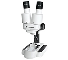bresser biolux icd 20x stereo mikroskop
